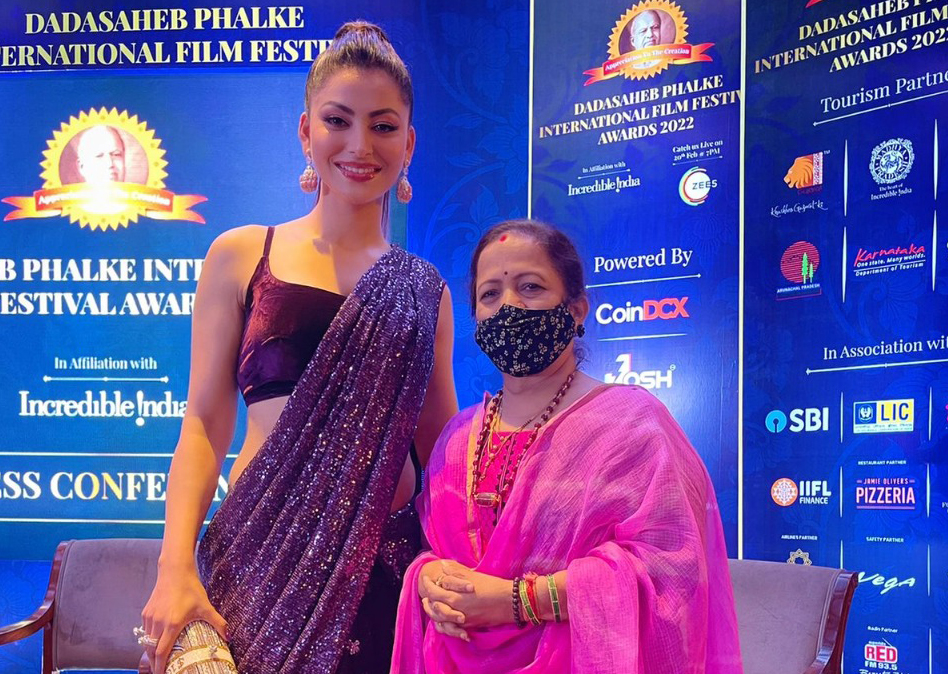 Urvashi Rautela adds another feather to her cap comes on board as Jury for Dadasaheb Phalke International Film Festival Awards 2022