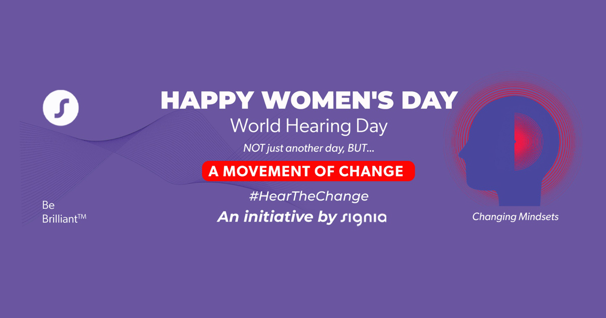 Signia Teams Up with Influential Women for World Hearing Day and Interna