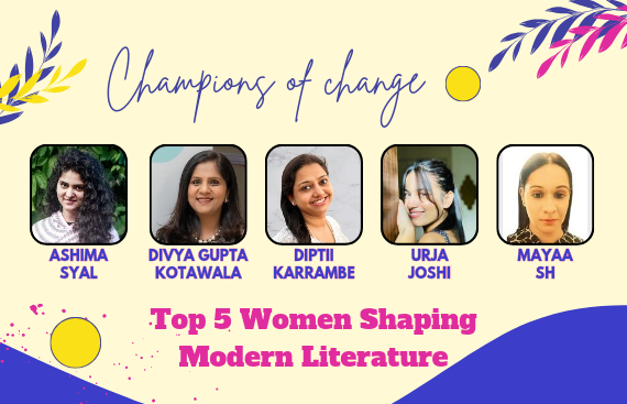 Champions of Change - Top 5 Women Shaping Modern Literature