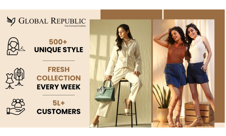 Global Republic, Dhruv Garg, women's apparel, women's wear, indo-western clothing,