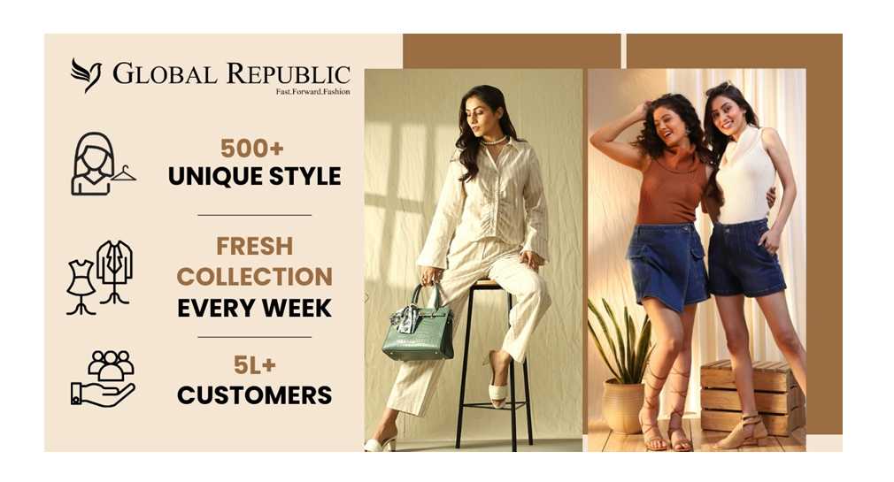 Global Republic, Dhruv Garg, women's apparel, women's wear, indo-western clothing,